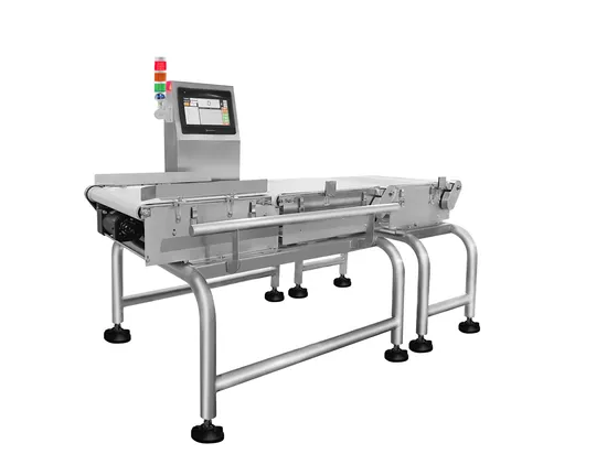 High Accuracy Checkweigher for Food Production with CE