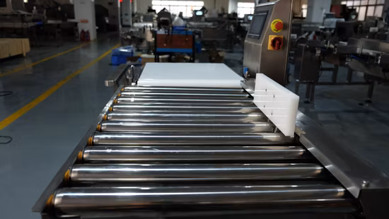 High Accuracy Checkweigher for Food Production with CE