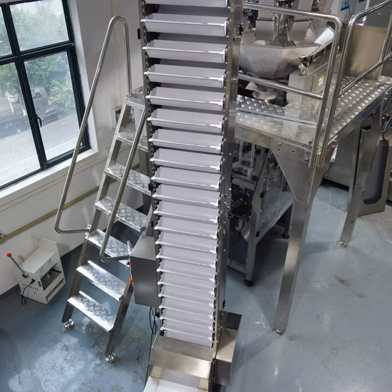 Fully Bag Vertical Automatic Filling Multi-Function Food Packing Machine with Multihead Weigher for Filling Granule Sachet Seal Pouch Packaging Machine