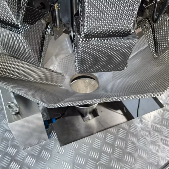 Fully Bag Vertical Automatic Filling Multi-Function Food Packing Machine with Multihead Weigher for Filling Granule Sachet Seal Pouch Packaging Machine